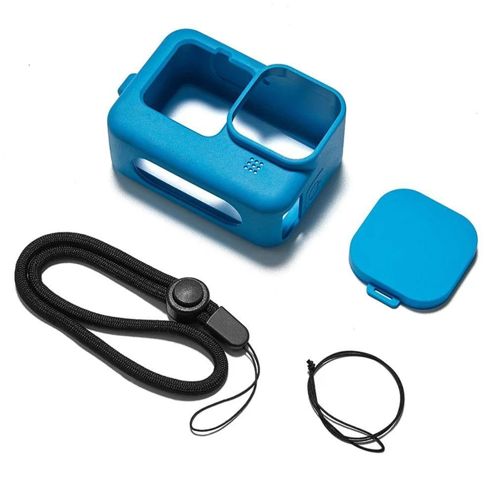 Capa de Silicone para GoPro 9, 10 e 11 Black - Azul
