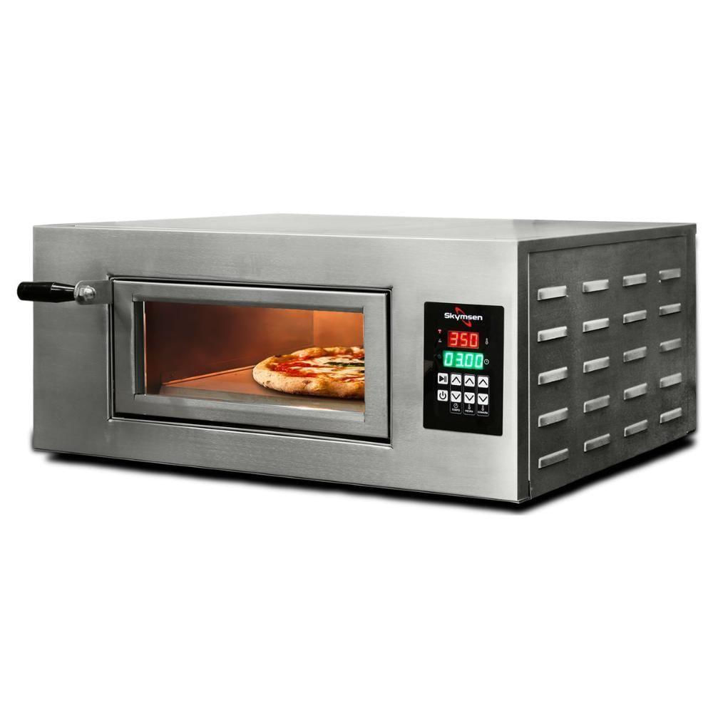 Forno De Lastro Para Pizza Digital 450 Graus Flp-400d 220v - Skymsen 220v