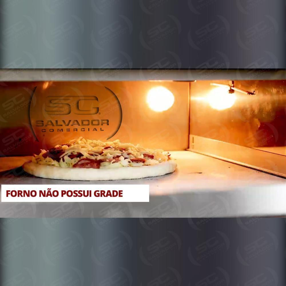Forno De Lastro Para Pizza Digital 450 Graus Flp-400d 220v - Skymsen 220v