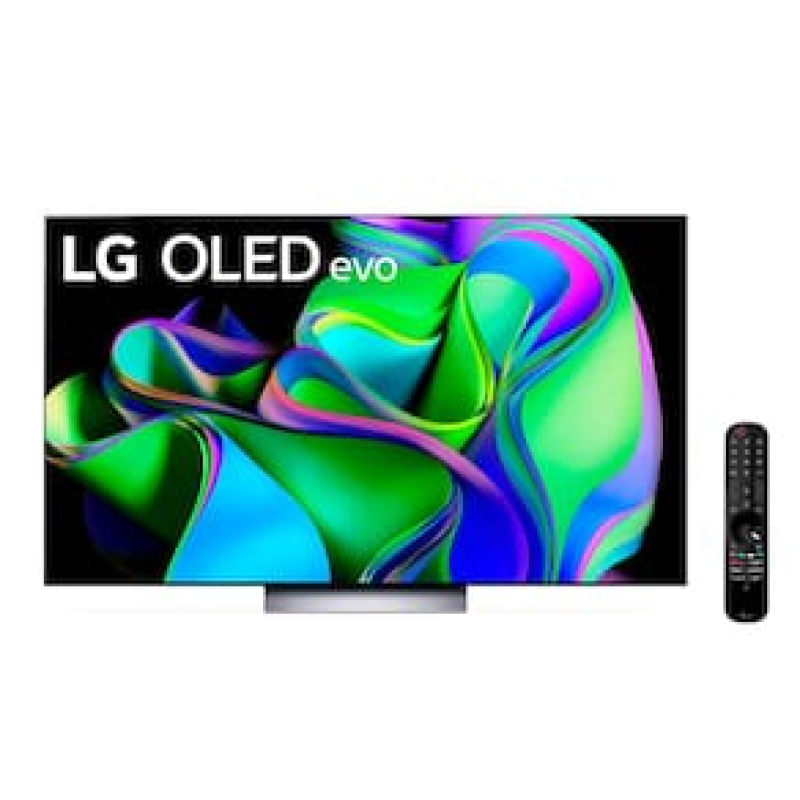 Smart TV 65" 4K LG OLED65C3PSA Evo 120Hz, G-Sync FreeSync, Bluetooth, ThinQ AI, Alexa, Google, 4 HDMIs