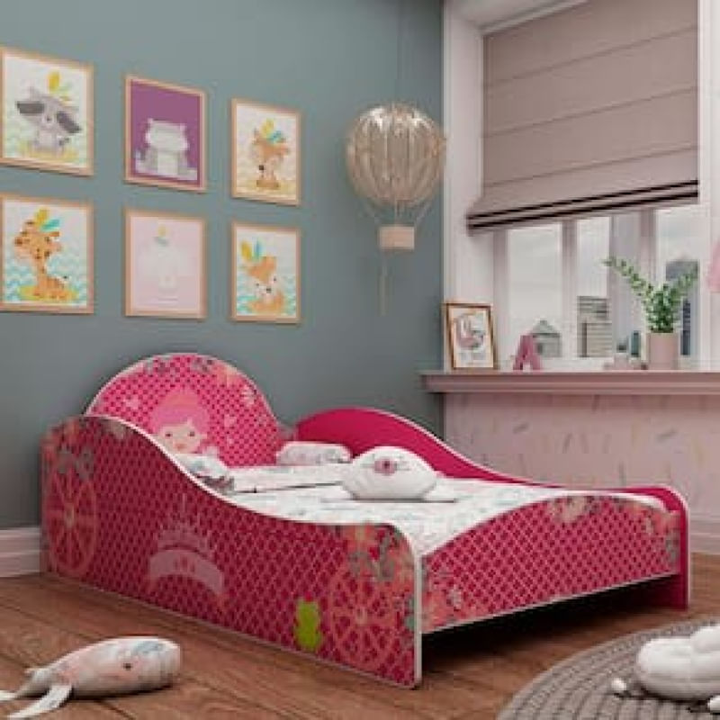 Cama Infantil Gelius Princesinha - Pink Ploc