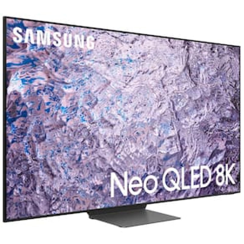 Smart TV 75" Neo QLED 8K Samsung QN800C Mini LED, Painel 120hz, Processador com IA, Som em Movimento Plus, Tela sem limites, Ultrafina, Única Conexão