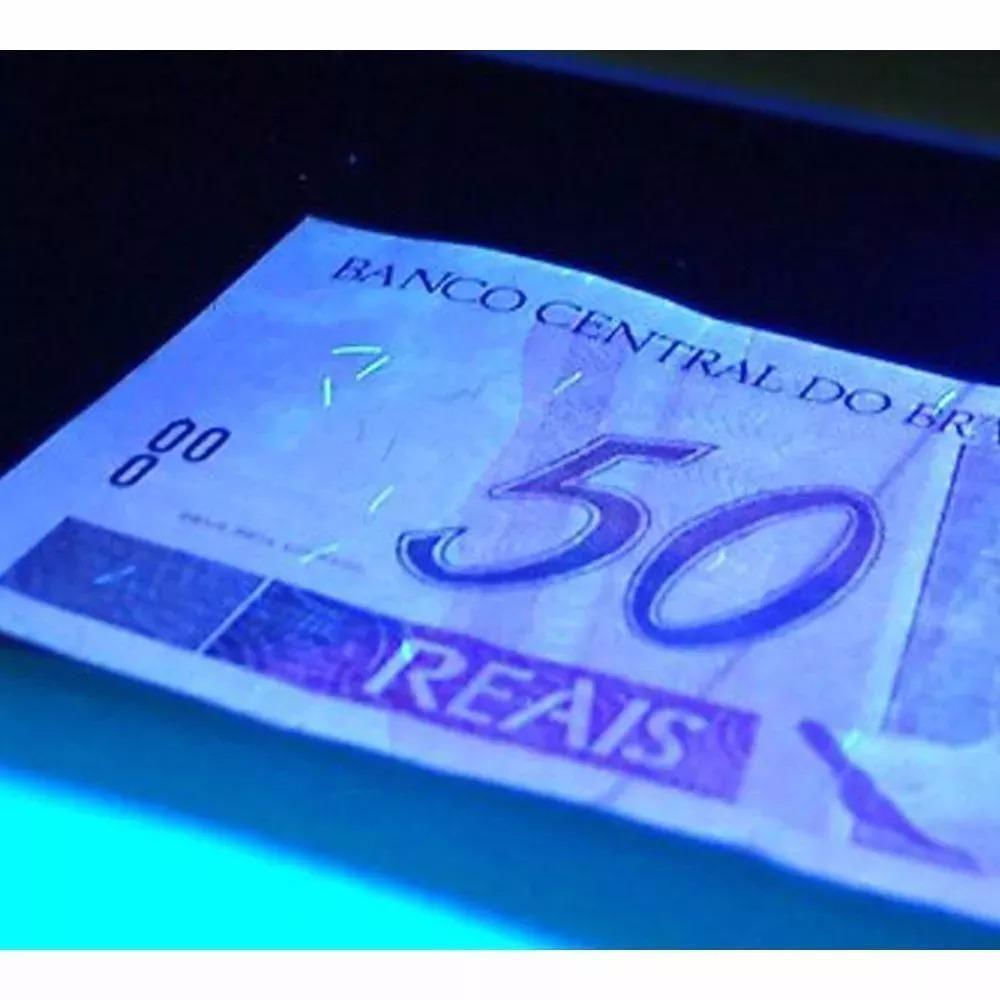 Maquina Detectar Dinheiro Real Falso Identificador Nota Fake