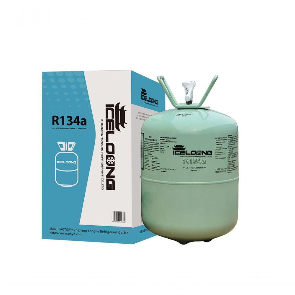 Gás Refrigerante R134a Iceloong Cilindro De 13,6kg