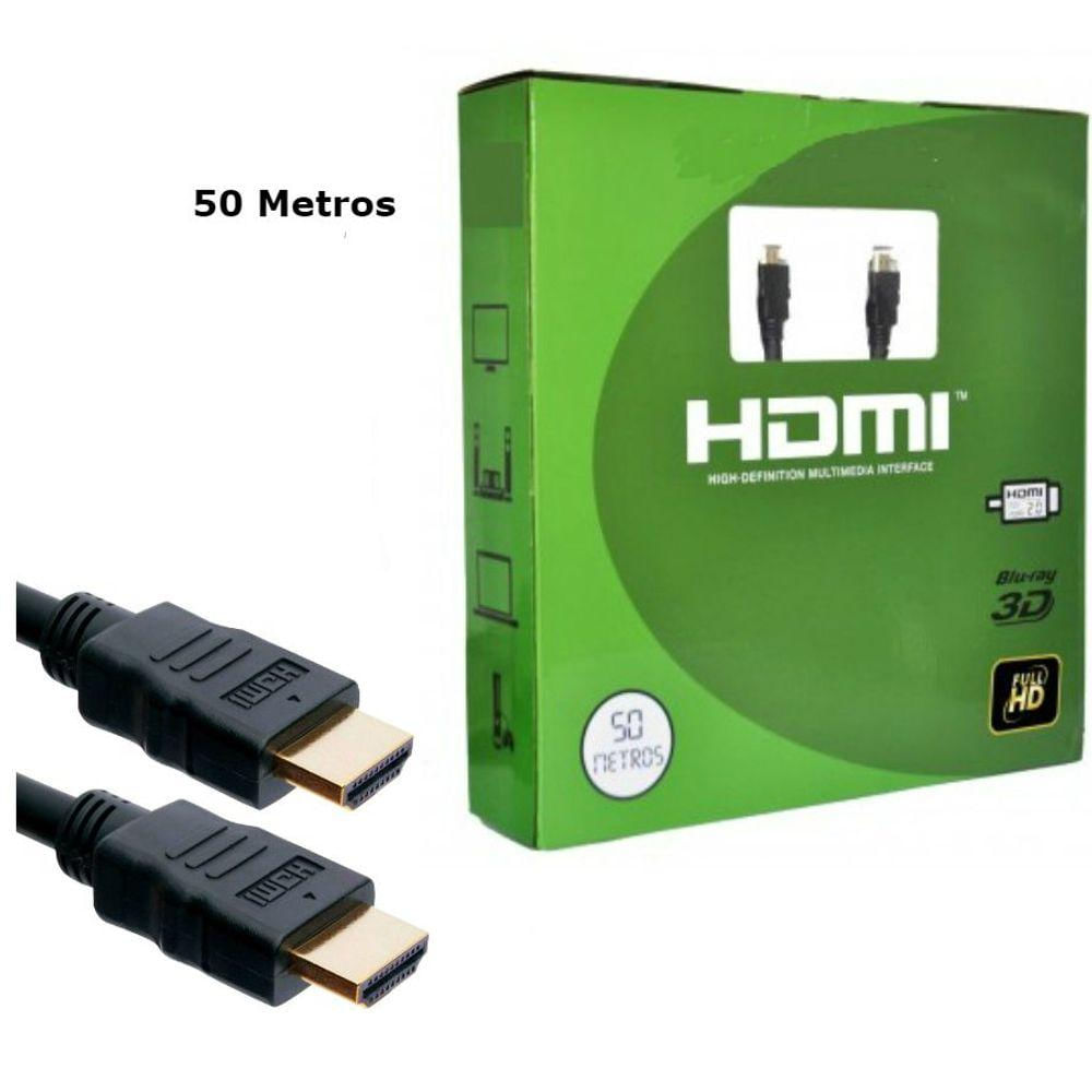 Cabo Hdmi 2.0 50 Metros 4k Ultra Hd 3d Alltech