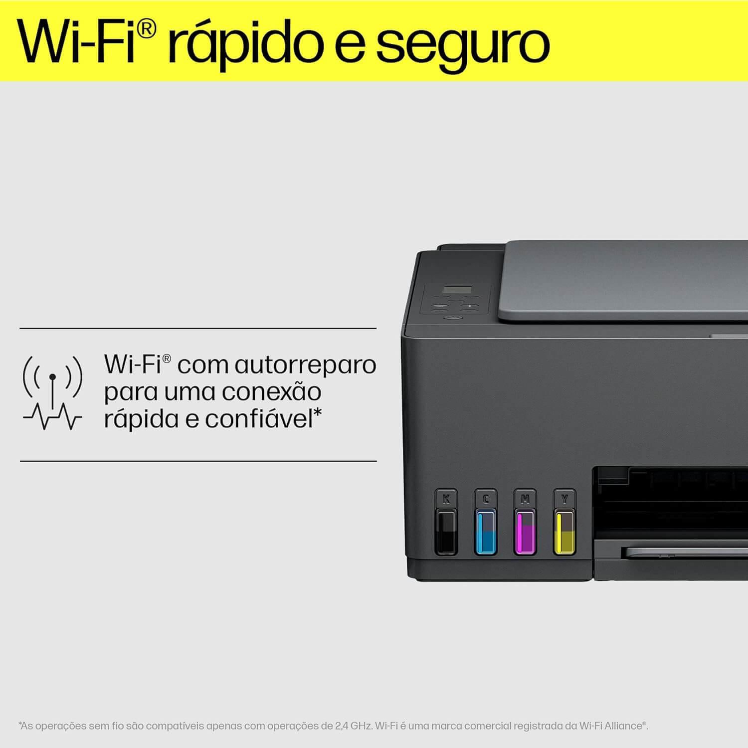 Impressora Multifuncional WiFi HP Smart Tank 581