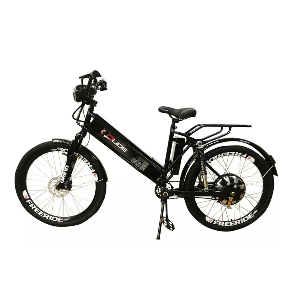 Bicicleta Elétrica - Duos Confort Full - 800W Lithium - Preta - Duos Bikes
