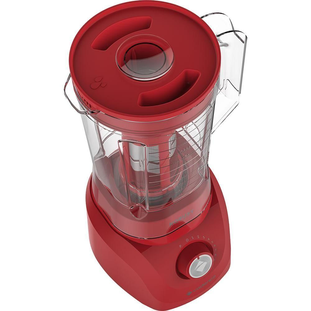 Kit Cadence Colors Vermelho - Liquidificador E Sanduicheira - 127V 110v