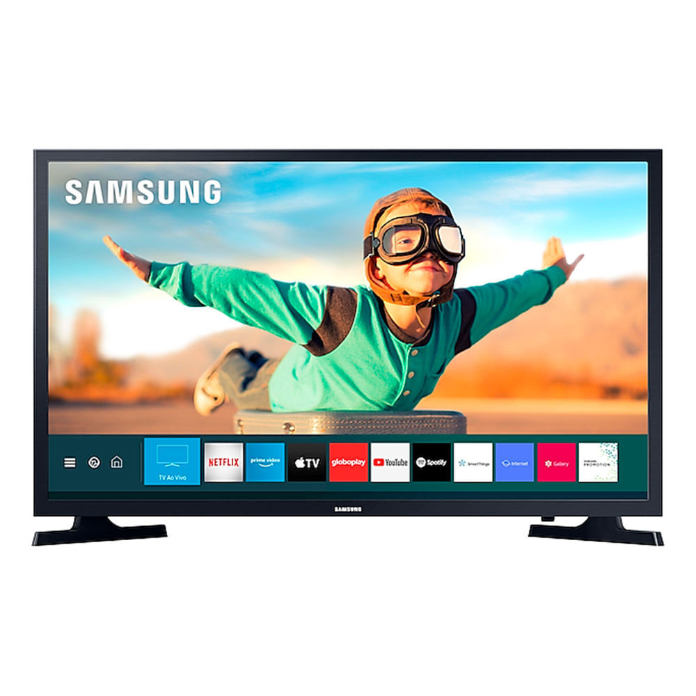 Smart TV Samsung 32 Tizen HD T4300 HDR Wi-Fi HDMI Preto / Bivolt