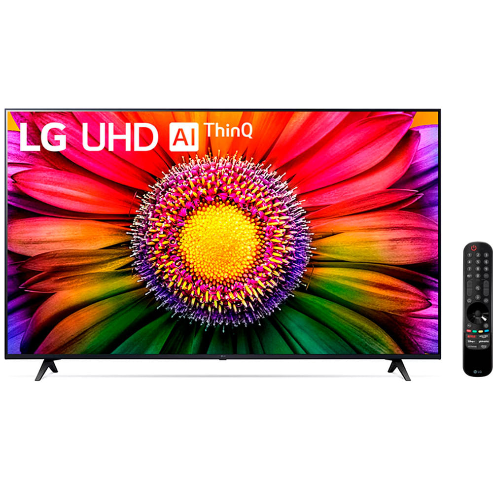 Smart TV LG 50 Polegadas 4K UHD HDR Led Wi-Fi Bluetooth Google Assis. Alexa Apple Airplay Preto