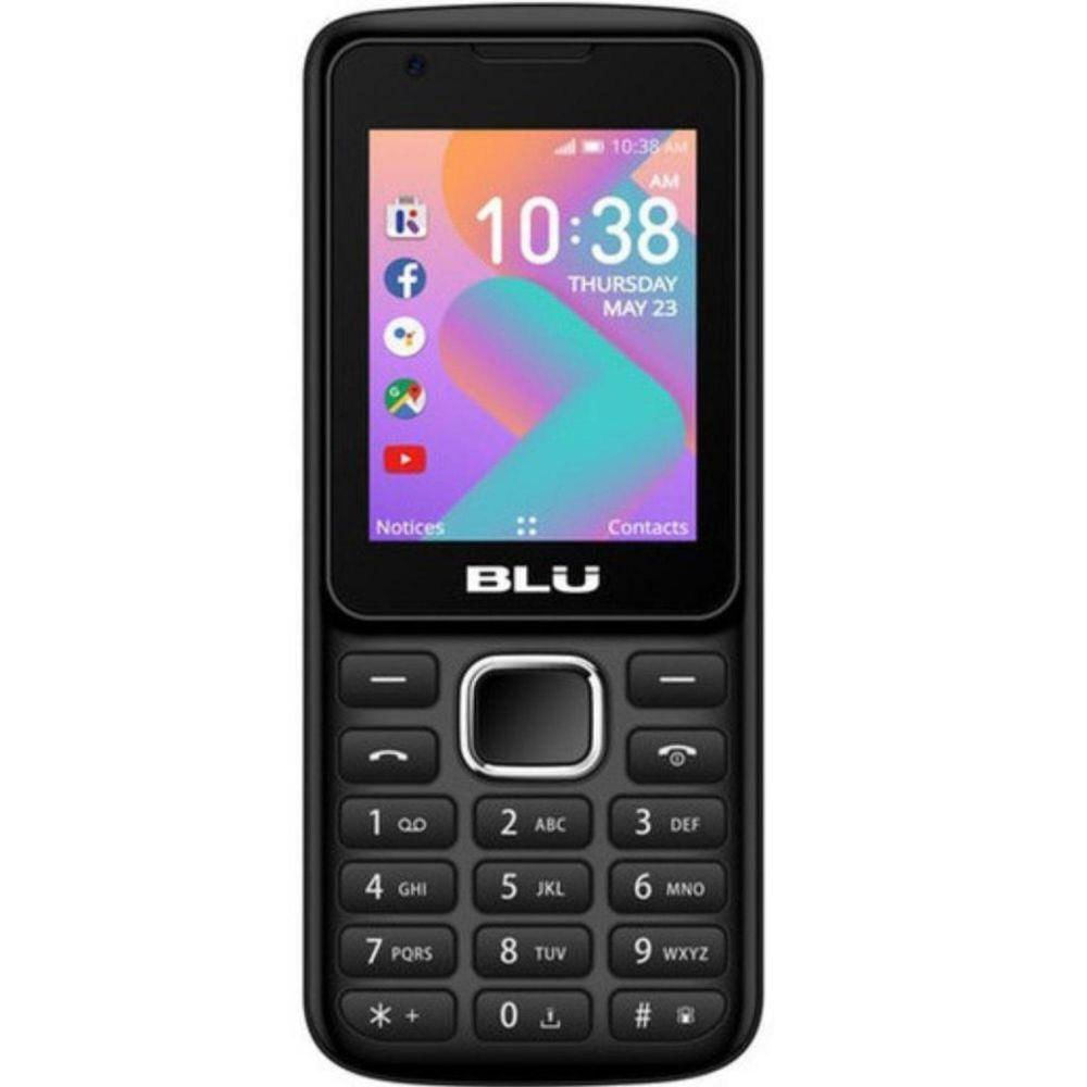 Blu Zoey Smart- 2.4 Display Whatsapp Pré-carregado Preto