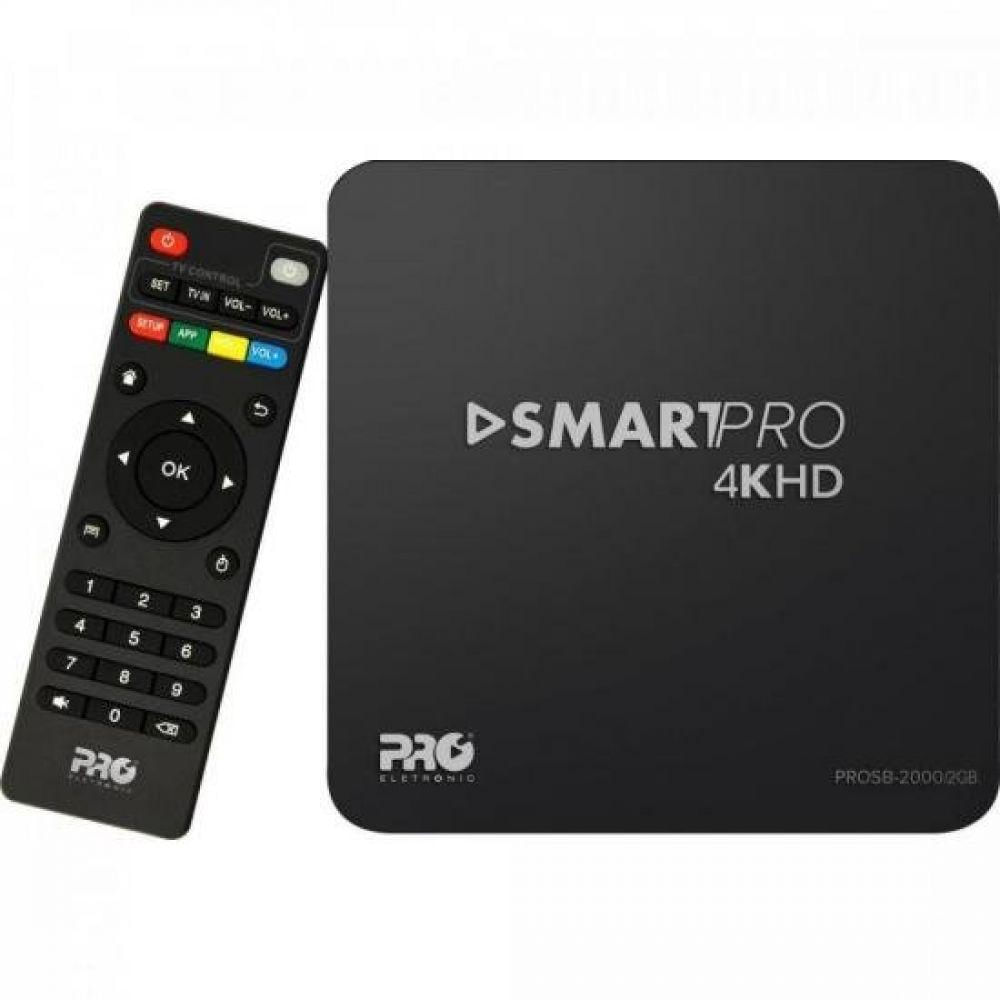 Smart Tv Box Android 2gb Prosb-2000 2gb Preto Proeletronic