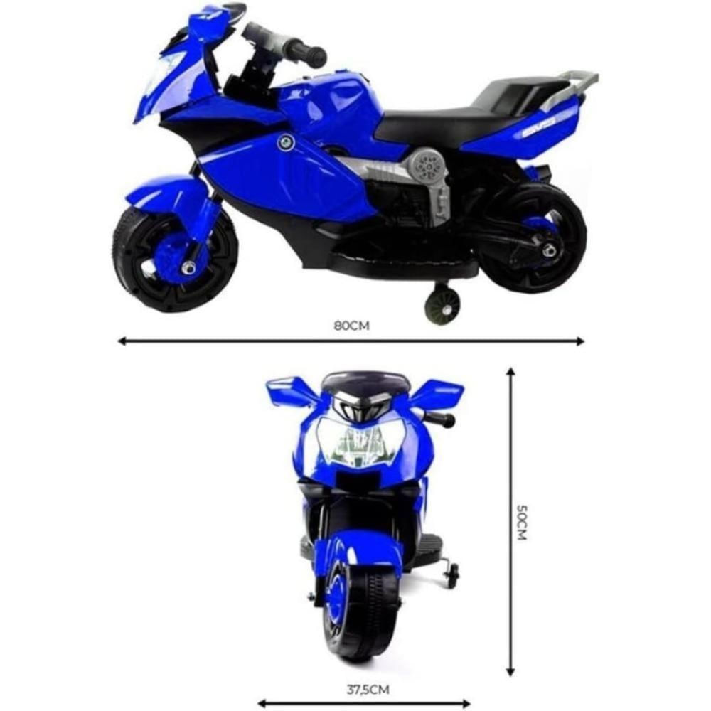 Mini Moto Elétrica Infantil Azul, Bw044az Importway