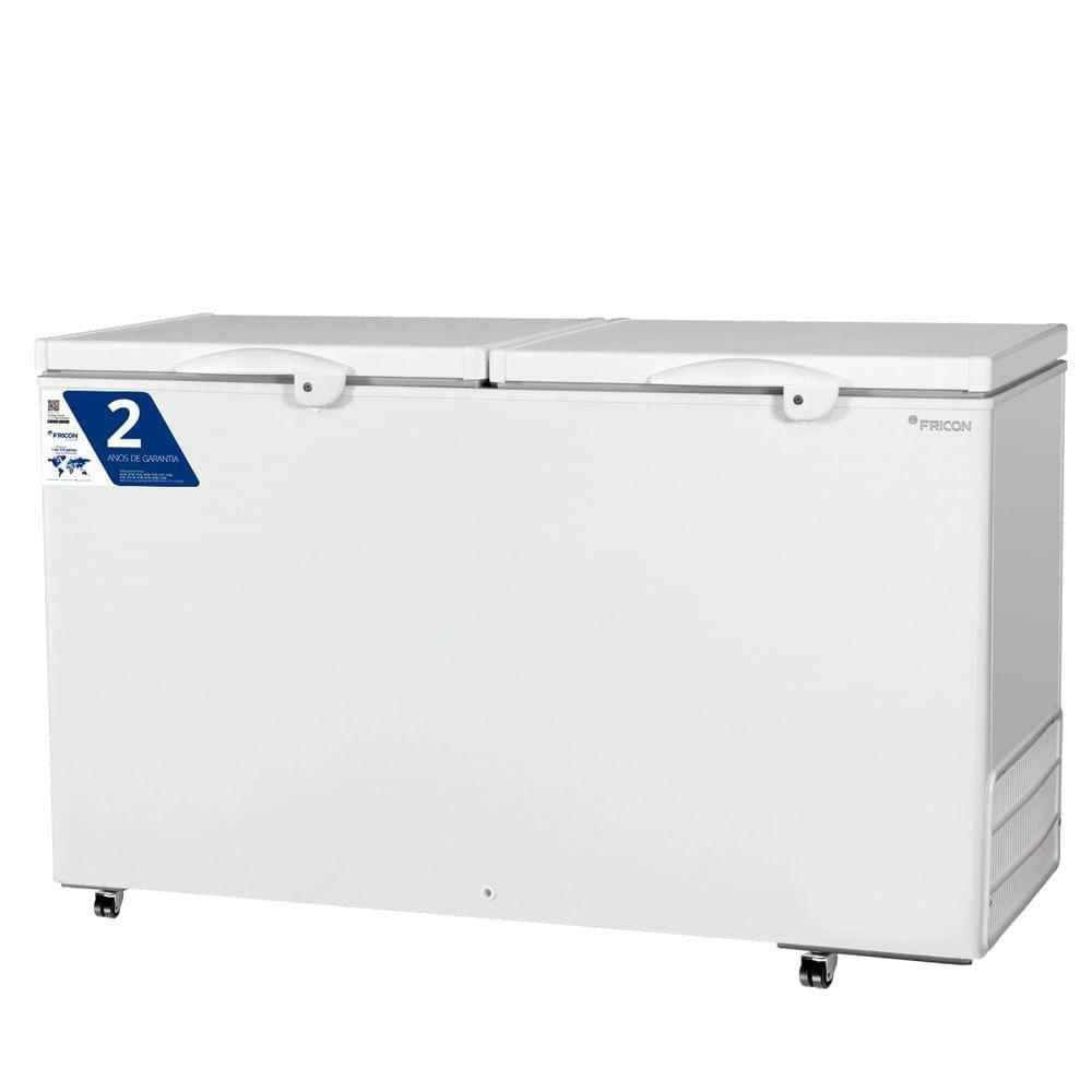 Freezer Horizontal Porta Cega 503 Litros Fricon Branco 127V 110v