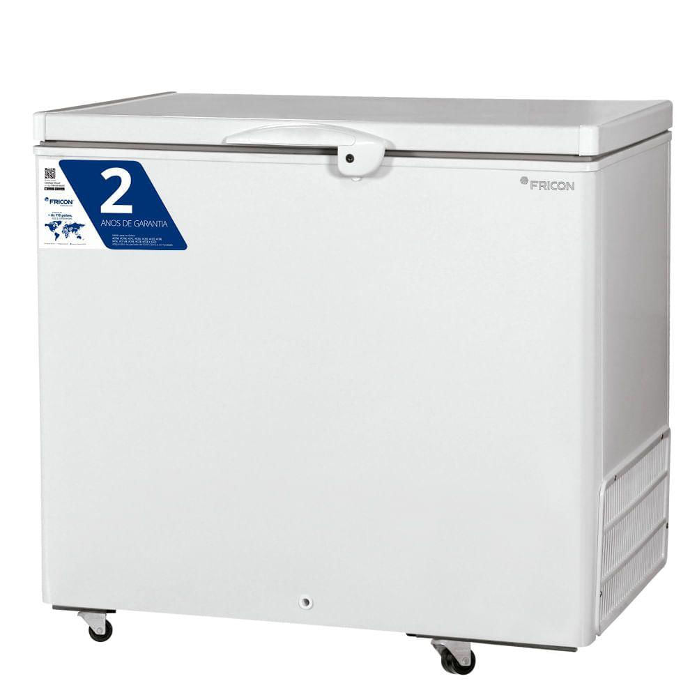Freezer Horizontal Dupla Ação Porta Cega 311L Fricon 127V 110v