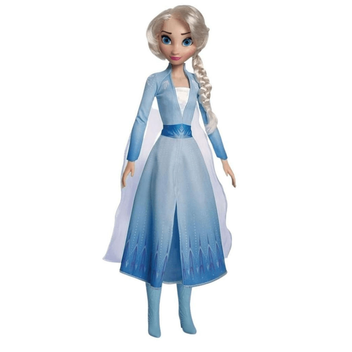 Boneca Articulada 55Cm Elsa Frozen 2 Disney Novabrink Bbra 1740