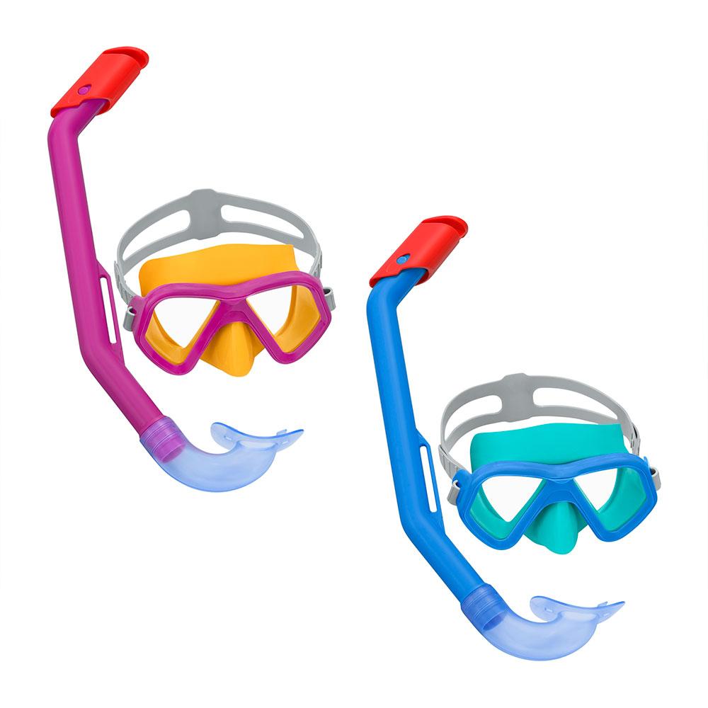 Kit Snorkel com Máscara de Mergulho Bestway Lil Glider 24023 Sortido