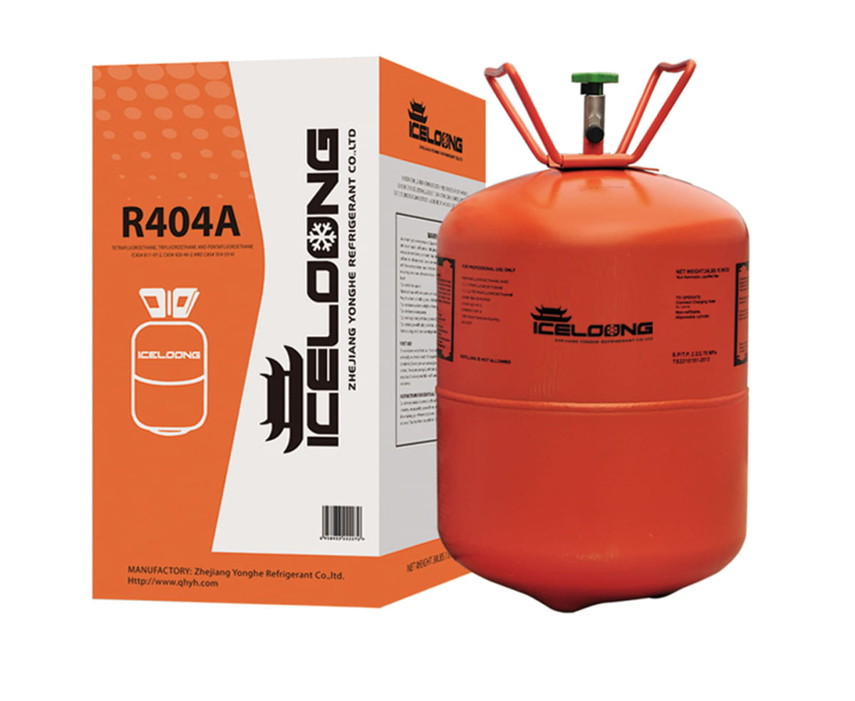 Gás Refrigerante R404a Iceloong Cilindro de 10,9Kg