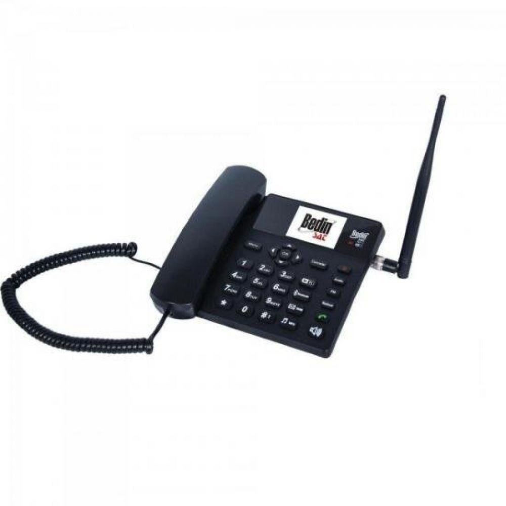 Telefone Celular de Mesa Wifi Bdf-12 Preto Bedinsat Bivolt