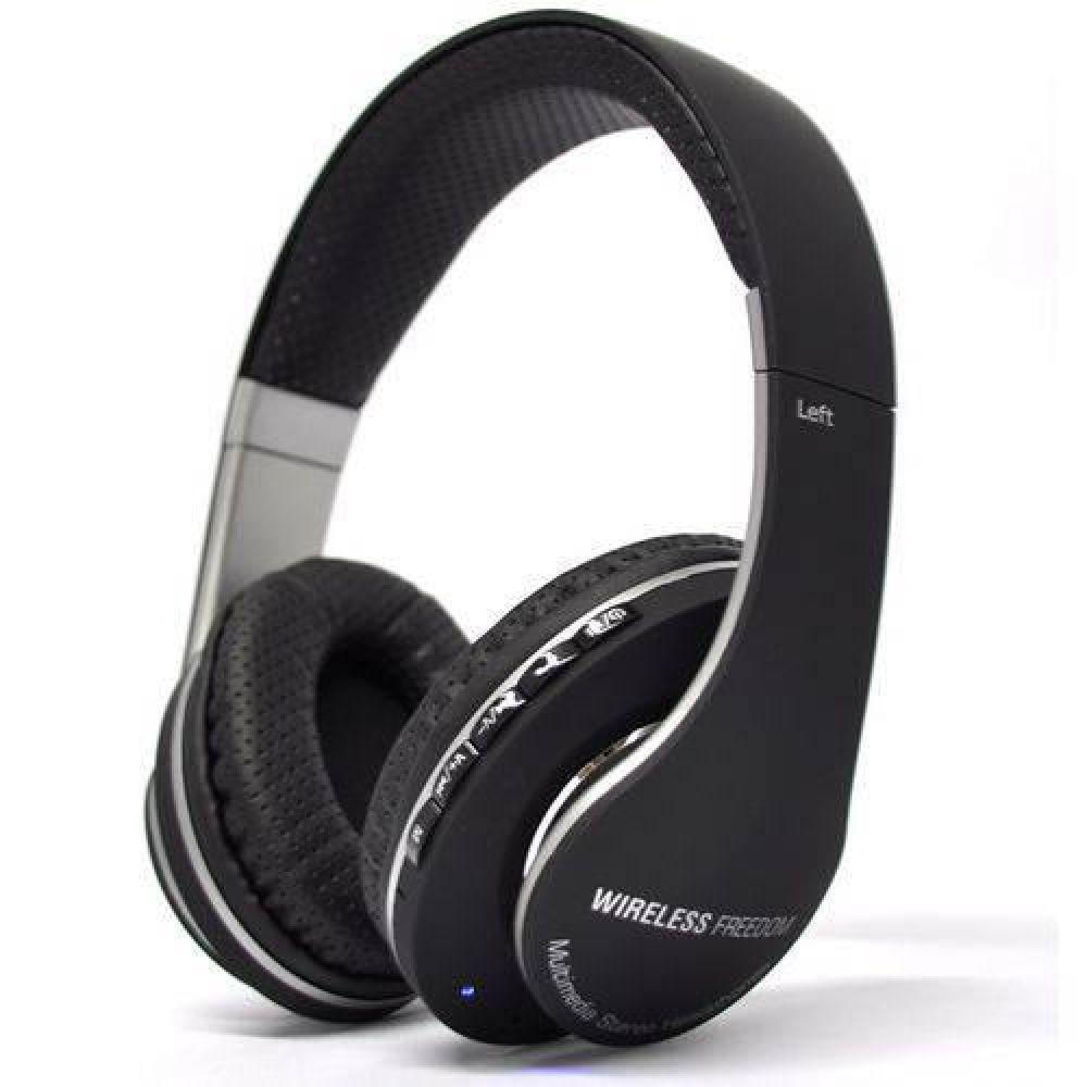 Fone Bluetooth Stereo Headset Microfone B-max Bm211b Preto