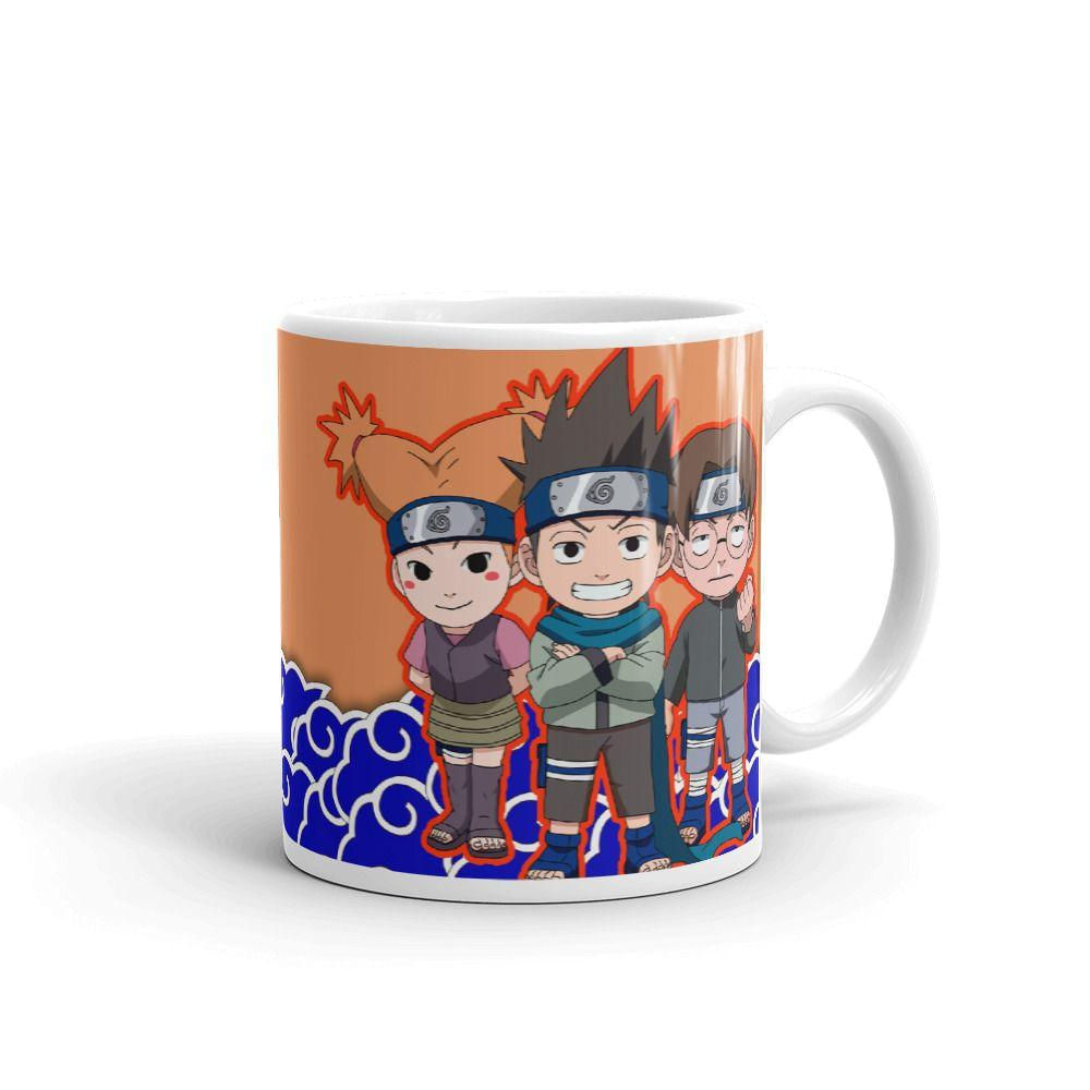 Caneca de Porcelana Naruto Esquadrão Ninja