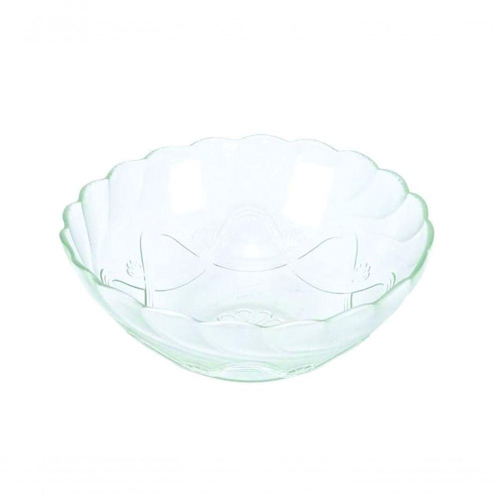 Kit Tigela Bowl Em Vidro Transparente 6 Peças 250ml