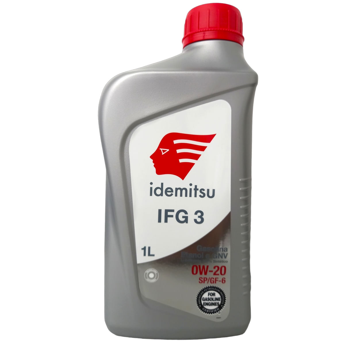Óleo Lubrificante do Motor 100% Sintético Idemitsu IFG 3 0W20 API SP/GF-6 Tecnologia Japonesa 1L