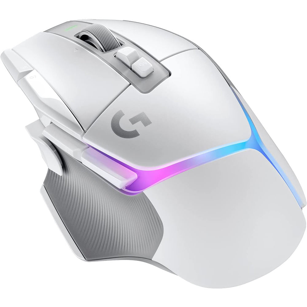 Mouse Gamer Logitech Sem Fio G502 X Plus RGB 25.600DPI Branco - 910-006170 Branco