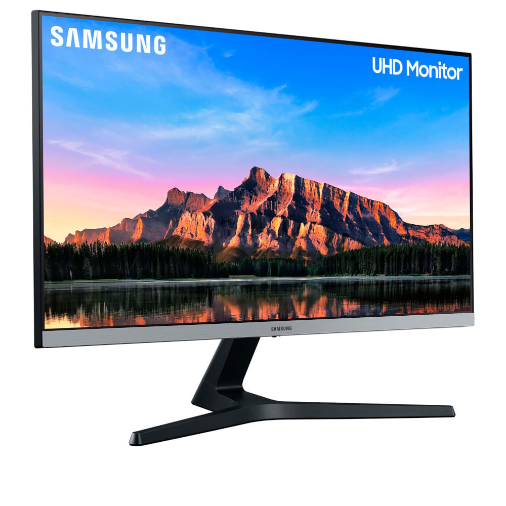Monitor Samsung LED 28 4K UHD HDR10 60Hz 4MS HDMI DP Freesync IPS UR550 LU28R550UQLMZD Preto