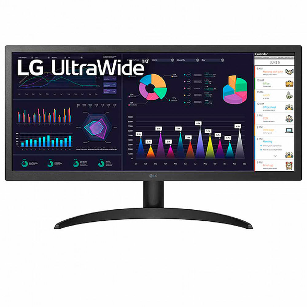 Monitor Gamer LG 26 UltraWide Full HD 75Hz 5ms HDMI IPS HDR10 Freesync Preto / Bivolt