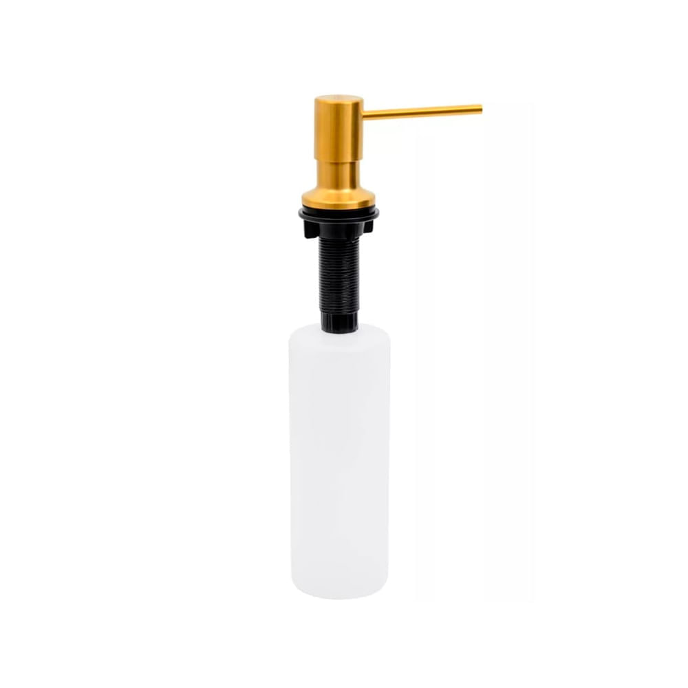 Dosador de Sabão Higold 985013 Nano Gold com Recipiente Plástico