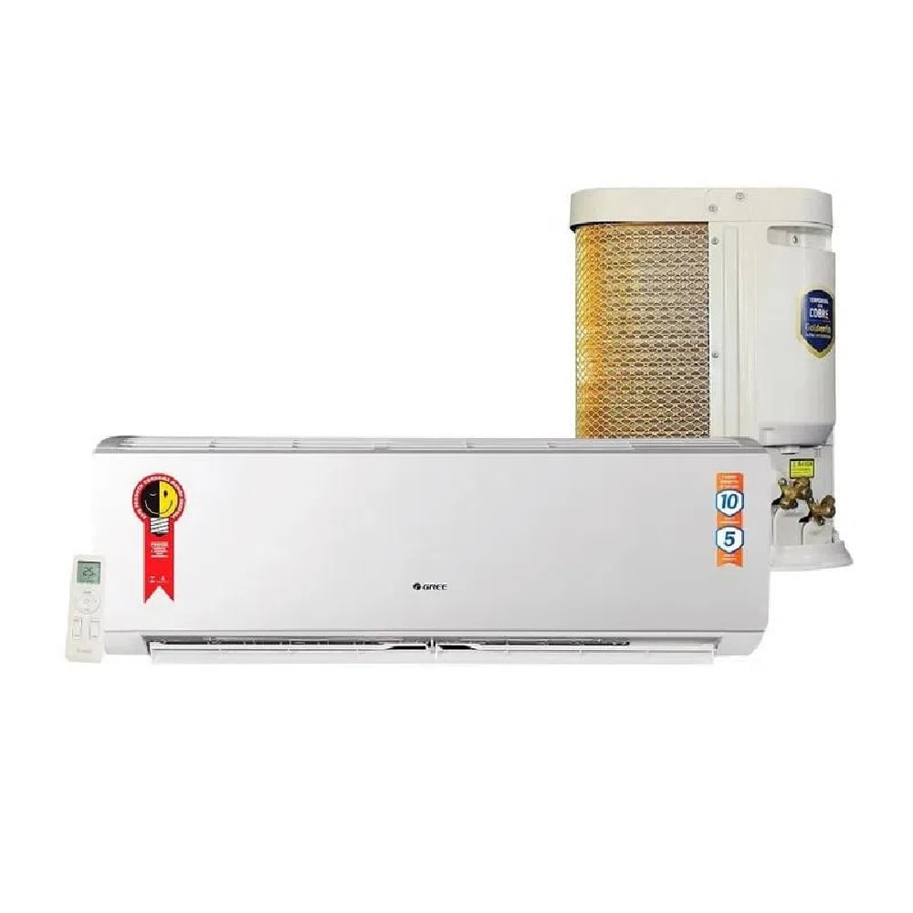 Ar Condicionado Split Hi Wall Inverter Gree G-Top Connection 18000 BTU/h Quente e Frio CB385W09800W – 220 Volts 220 Volts