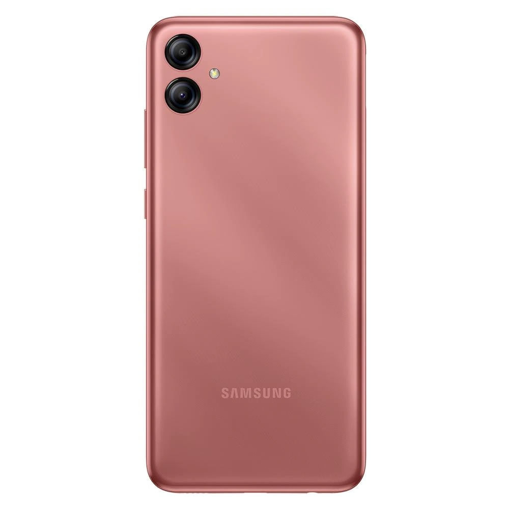 Smartphone Samsung Galaxy A04e 64GB 3GB RAM Câmera dupla 13MP + 2MP Octa-Core Dual SIM 6.5" Cobre