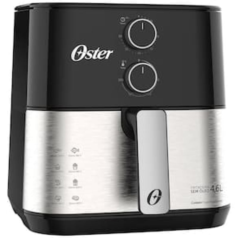 Fritadeira Elétrica Oster OFRT520 Compact 4,6L - Inox Inox / 110
