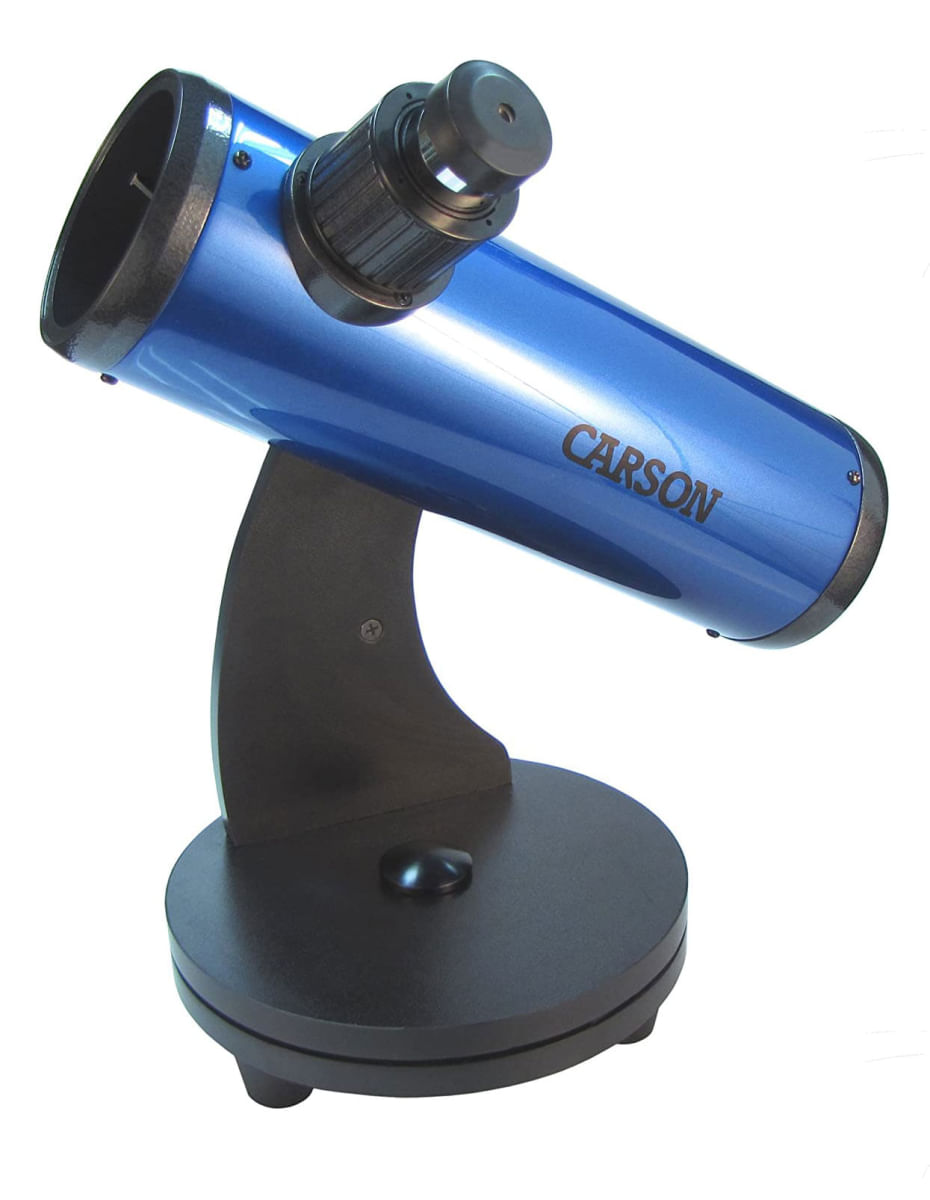 Telescópio refletor Carson SkySeeker com Lente de 76mm e Zoom de 15 a 37.5x