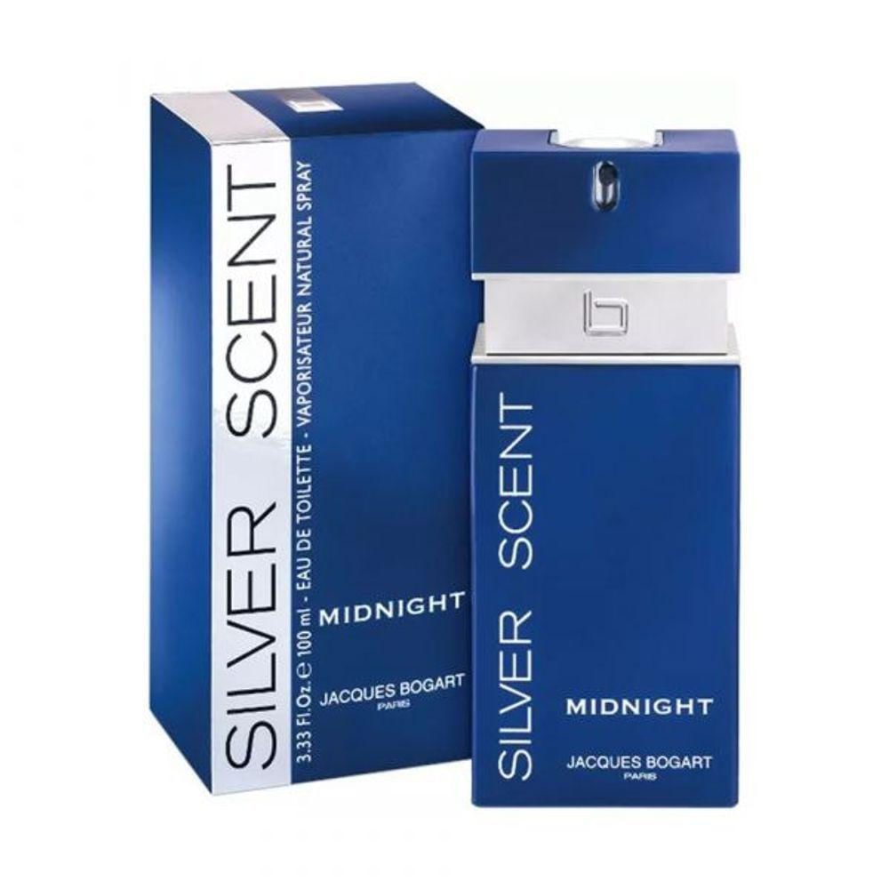 Perfume Jacques Bogart Silver Scent Midnight Masc. 100 Ml