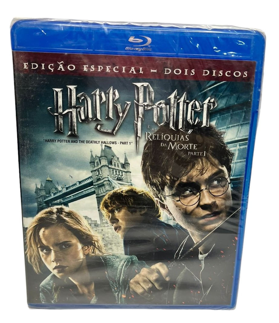 Blu-Ray Harry Potter E As Reliquias da Morte Parte 1