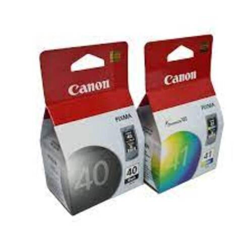 Cartucho Canon Pg 40 41 Preto E Color Kit 2 Pçs