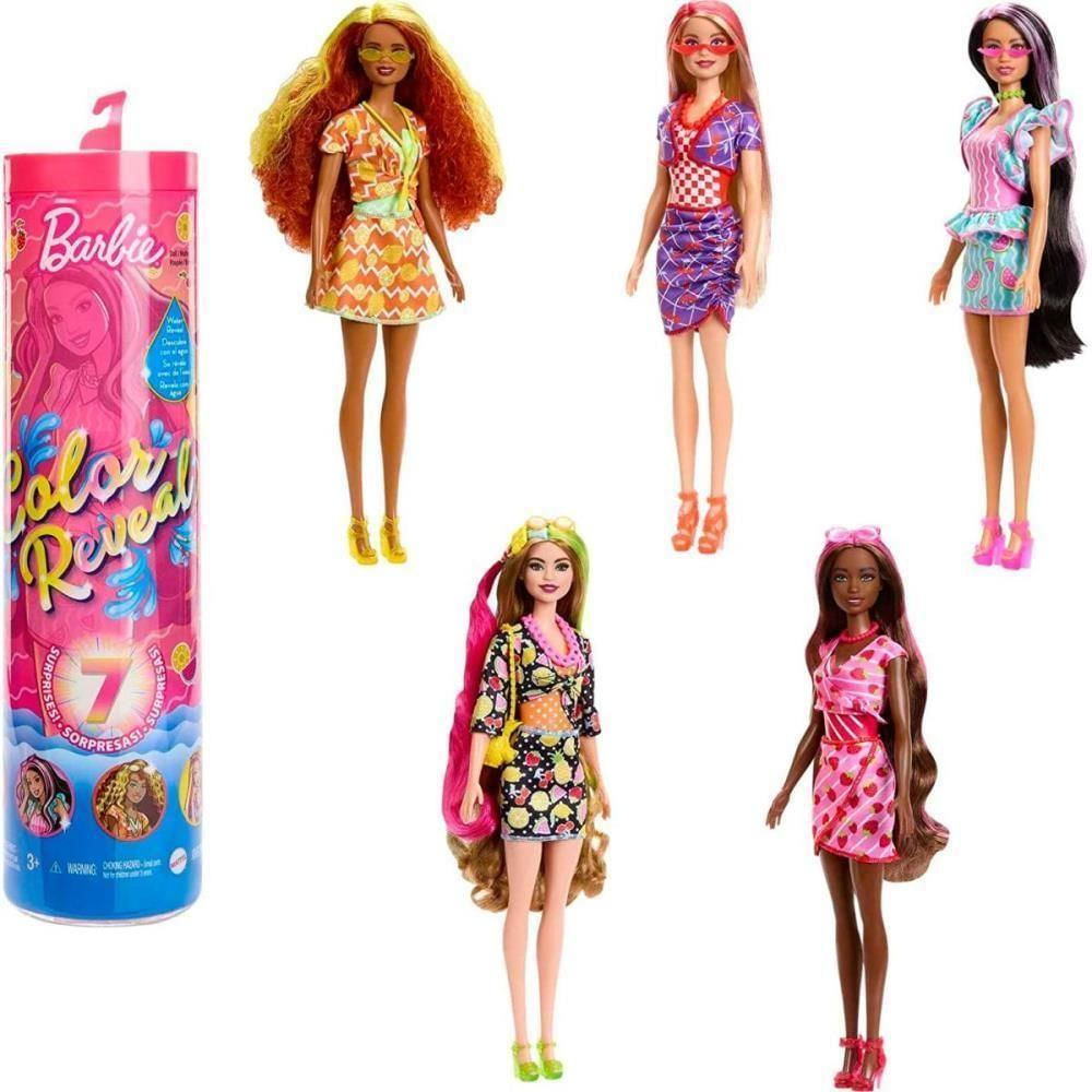 Barbie Color Reveal Sweet Fruit Series Cdu