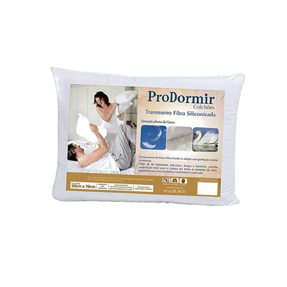 Travesseiros Prodomir Probel Fibra Siliconada -50 X 70 Cm -probel -ud