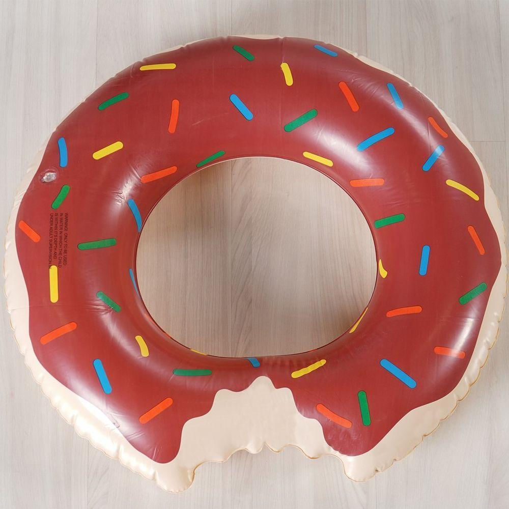 Boia Redonda Donuts Infantil 80cm Bordô