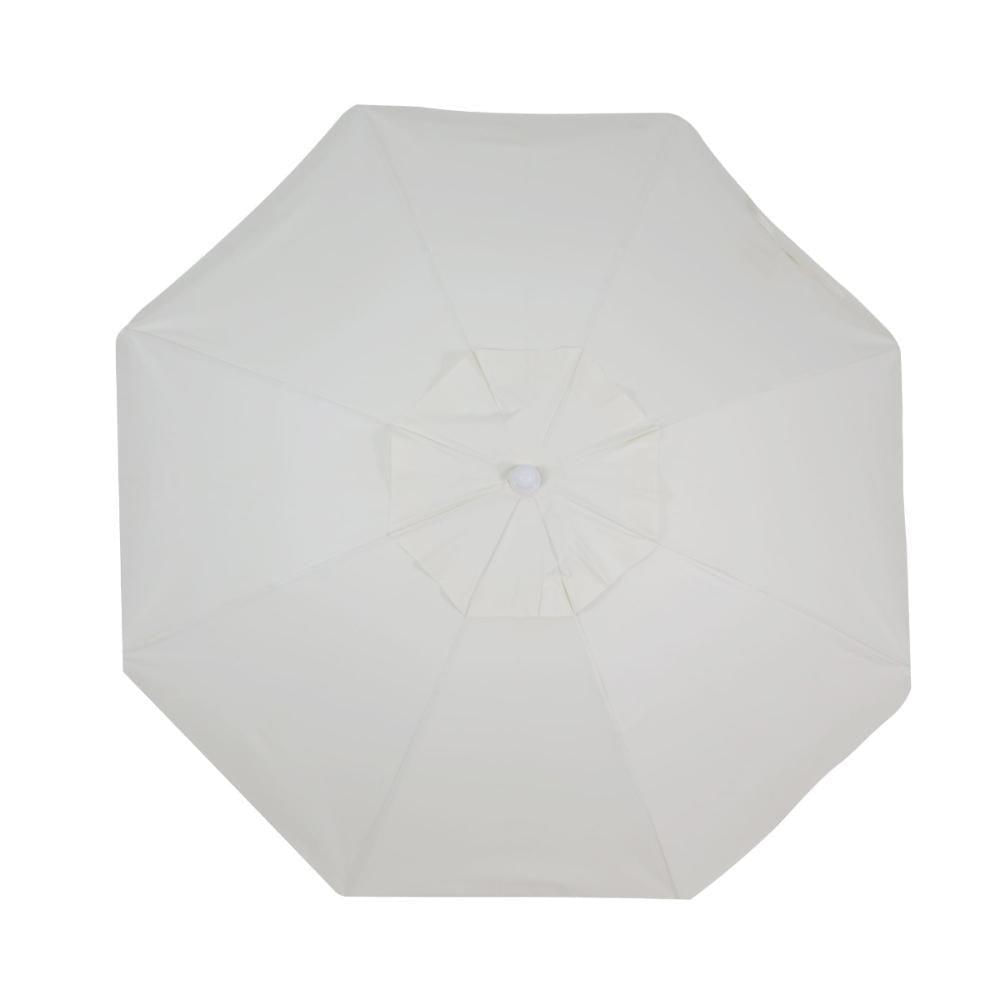 Guarda-Sol Bagum Articulado Vareta Fibra 2,0 M Branco