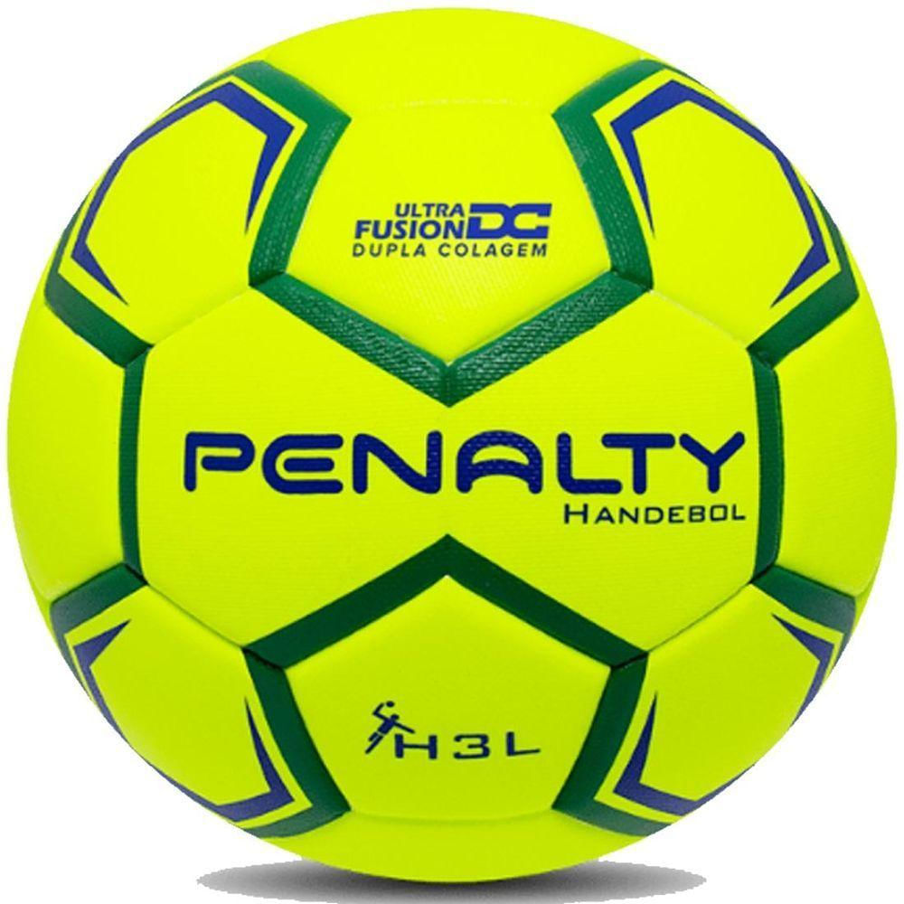 Bola De Handebol Masculino H3l Penalty Amarelo-verde
