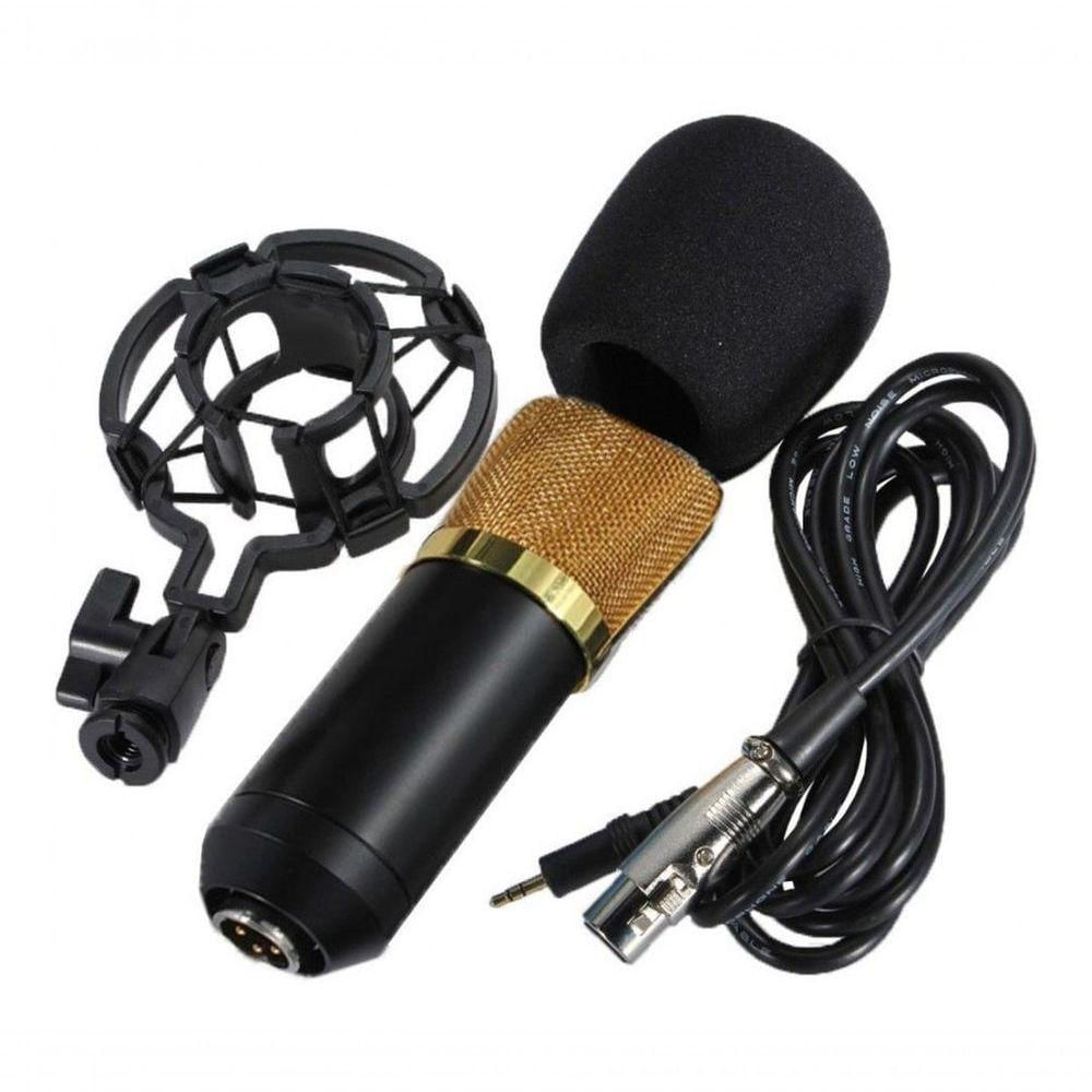 Microfone Condensador Profissional Unidirecional
