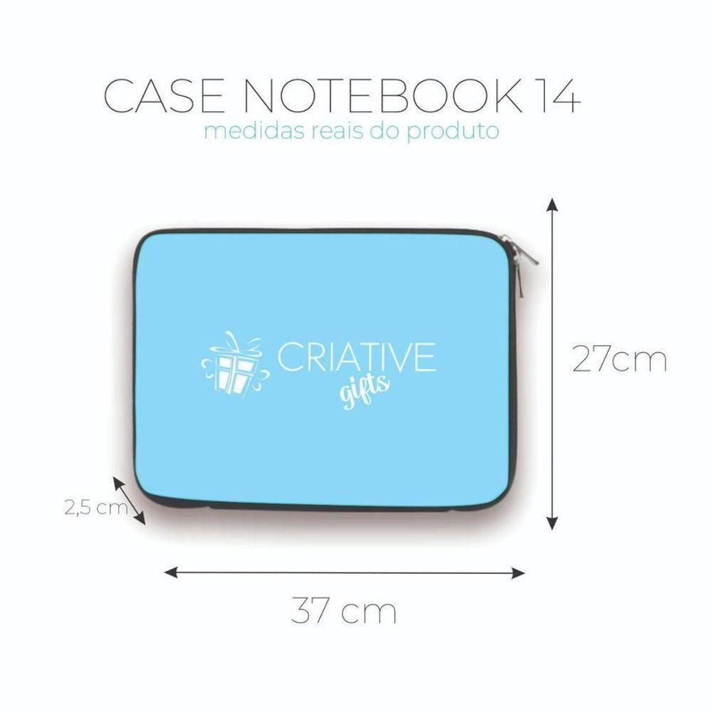 Capa Case Notebook 14 Personalizado Pikachu Flores