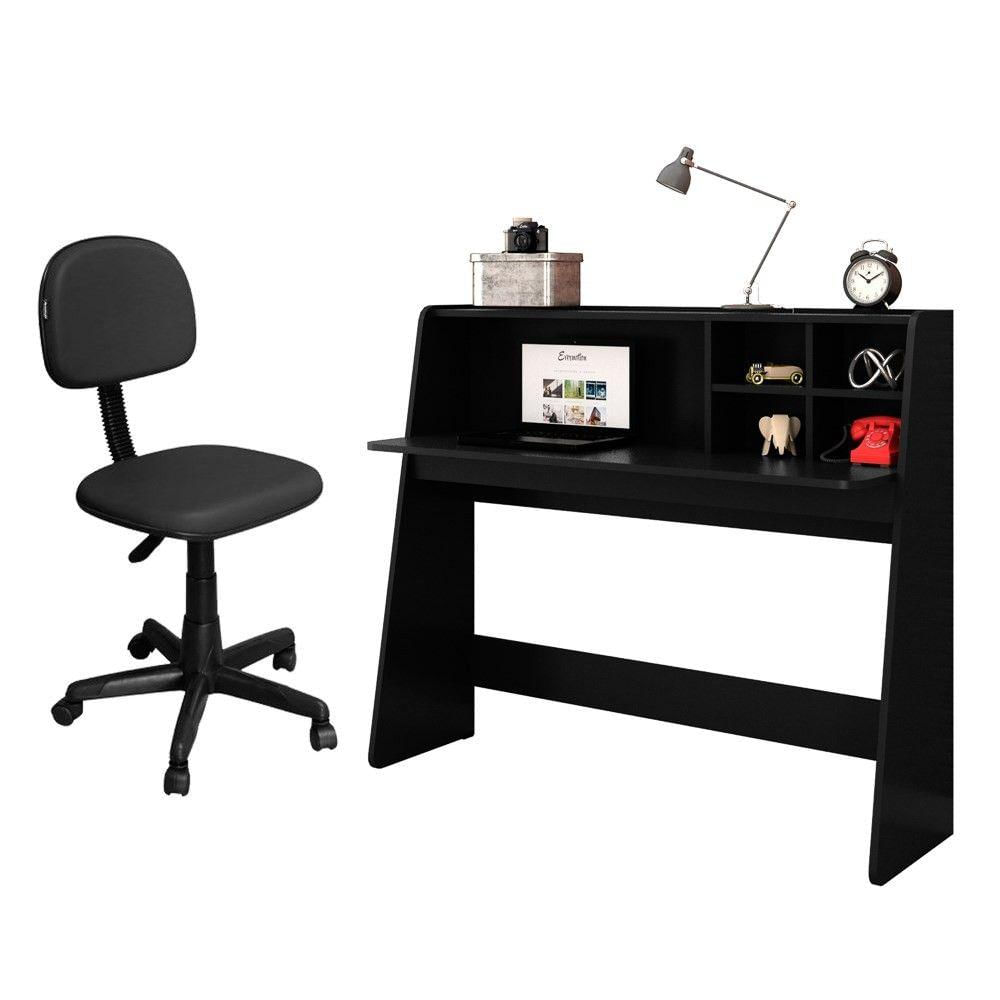 Mesa para Computador Escrivaninha e Cadeira Giratória