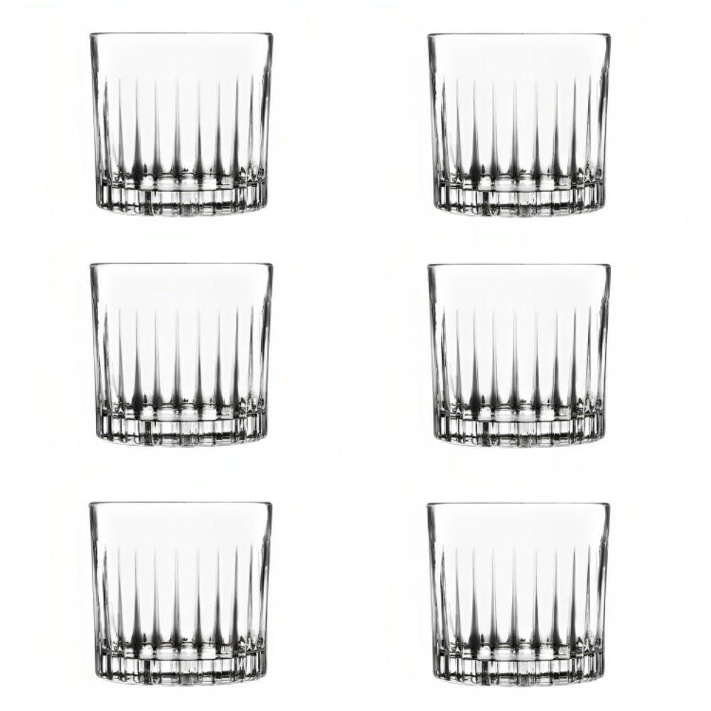 Conjunto De Copos De Cristal Para água/whisky 6 Peças 360 Ml Biona Oxford