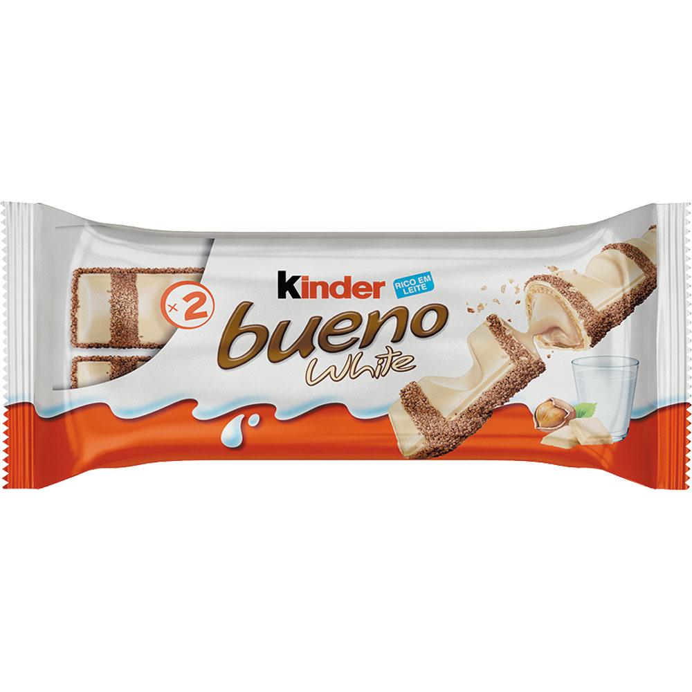 Barra de Chocolate Kinder Bueno White 39g