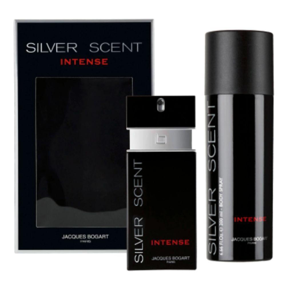 Kit Silver Scent Intense Edt 100ml + Body Spray 200ml