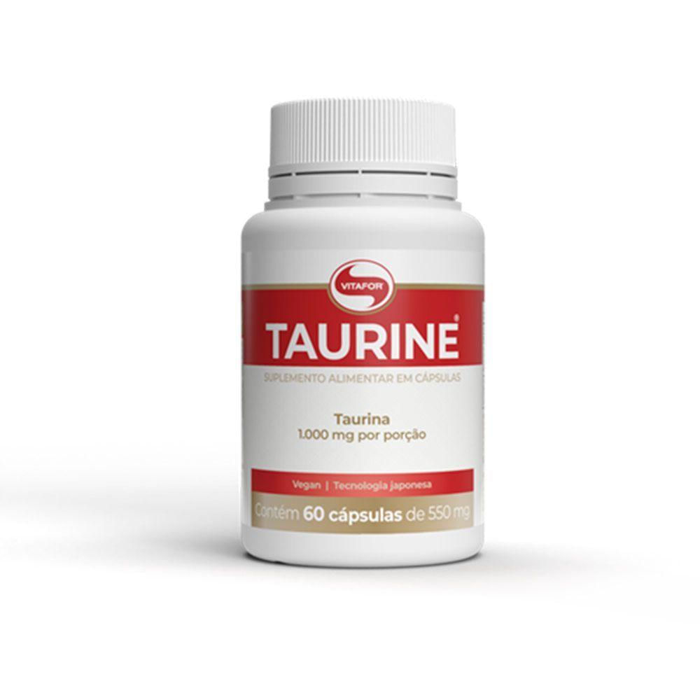Taurine 500Mg 60cáps Vitafor